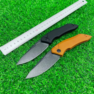 7100 Outdoor Camping Portable EDC Equipment Self Defense Folding Blade Sharp Fruit Knife