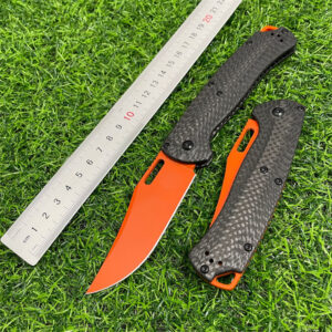 Butterfly 15535 carbon fiber handle folding knife outdoor high hardness portable sharp folding knife